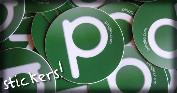 Free pinglio Stickers For Our Readers